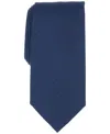 Perry Ellis Men's Cronan Geo-pattern Solid Tie In Navy