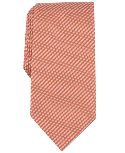 Perry Ellis Men's Cutler Mini-dot Tie In Orange