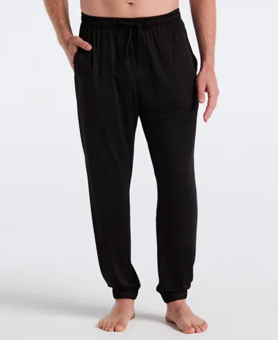 Perry Ellis Men's Deluxe Touch Lounge Joggers In Black