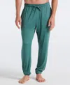 Perry Ellis Men's Deluxe Touch Lounge Joggers In Green