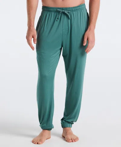 Perry Ellis Men's Deluxe Touch Lounge Joggers In Green