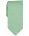 Perry Ellis Men's Denning Geo-pattern Tie In Green In Green