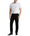 Perry Ellis Men's Double-weave Slim-fit 5-pocket Pants In Black