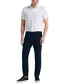 Perry Ellis Men's Double-weave Slim-fit 5-pocket Pants In Dark Sapphire