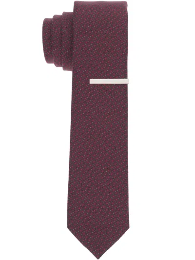Perry Ellis Men's Earnest Mini Slim Tie In Blue