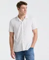 Perry Ellis Men's Ecoveroâ¢ Striped Camp Collar Shirt
