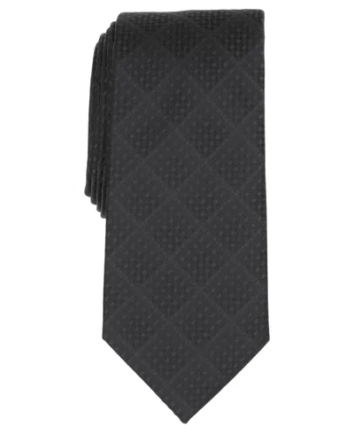 Perry Ellis Men's Gaston Abstract Tie In Black