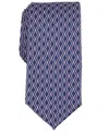Perry Ellis Men's Geo-pattern Tie In Pink