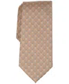Perry Ellis Men's Geometric Pattern Tie In Brown