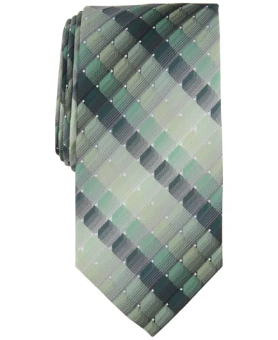 Perry Ellis Men's Gerrison Gradient Geometric Tie In Green