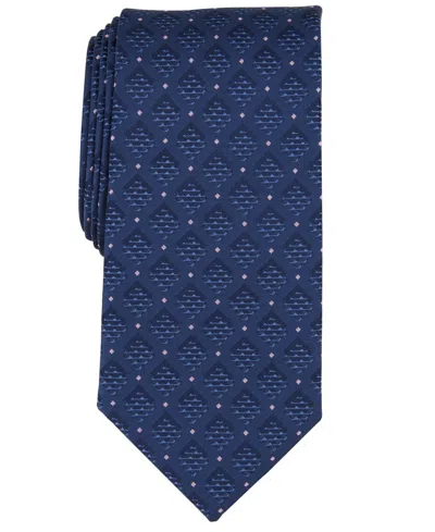 Perry Ellis Men's Hamlin Geo-dot Tie In Navy