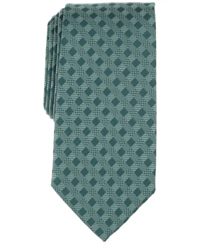 Perry Ellis Men's Hansen Diamond-pattern Tie In Green