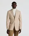 Perry Ellis Men's Herringbone Pattern Sports Coat In Beige