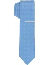 Perry Ellis Men's Holtan Solid Slim Tie In Blue
