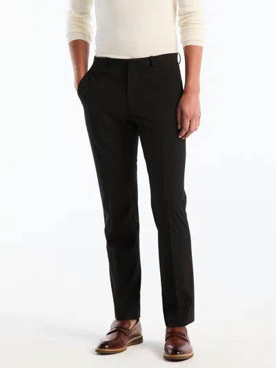 Perry Ellis Men's Houndstooth Slim Fit Suit Pants In Charcoal