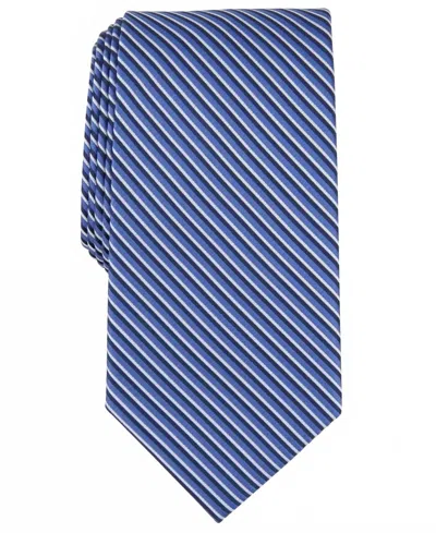 Perry Ellis Men's Keen Stripe Tie In Navy In Blue
