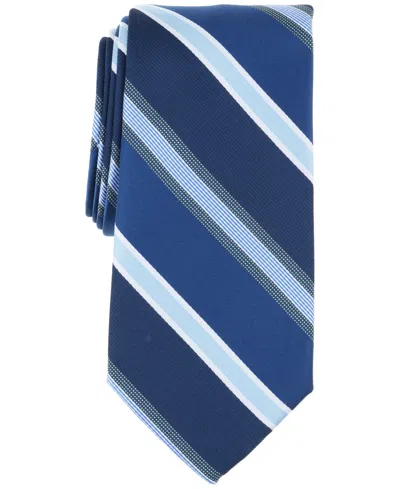 Perry Ellis Men's Korrine Stripe Tie In Navy