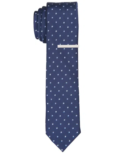 Perry Ellis Men's Lady K Neat Tie In Blue