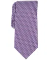 Perry Ellis Men's Langer Classic Geometric Tie In Orchid
