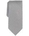 Perry Ellis Men's Langer Classic Geometric Tie In Taupe