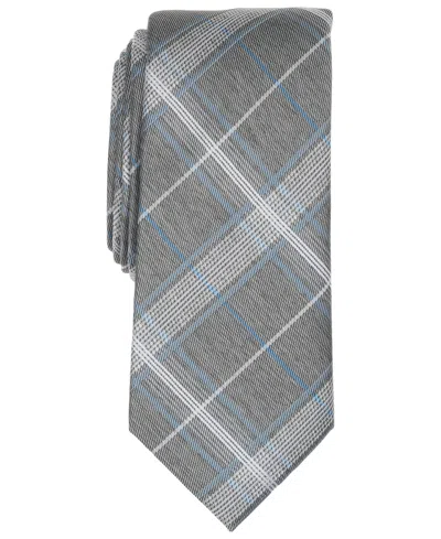 Perry Ellis Men's Legera Plaid Tie In Blue