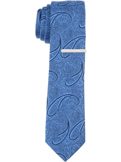 Perry Ellis Men's Lidelle Paisley Slim Tie In Blue