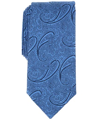 Perry Ellis Men's Lidelle Paisley Tie In Blue