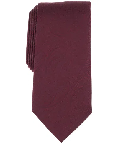 Perry Ellis Men's Lidelle Paisley Tie In Red