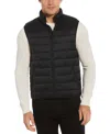 Perry Ellis Men's Lightweight Puffer Vest - Black, Size Medium, 100% Nylon, Regular In Black