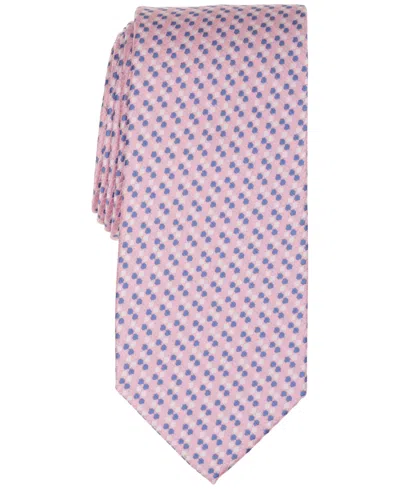 Perry Ellis Men's Mackey Dot Tie In Pink
