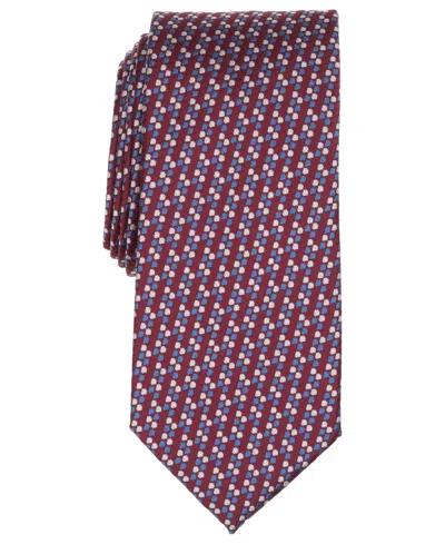 Perry Ellis Men's Mackey Dot Tie In Pink