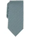 Perry Ellis Men's Mackin Geo-pattern Tie In Green