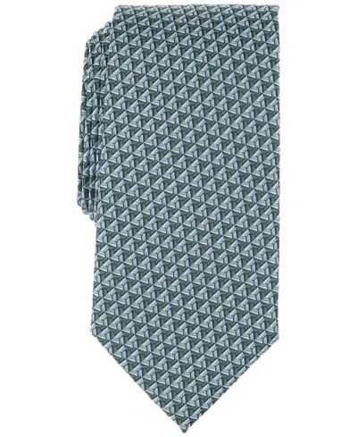 Perry Ellis Men's Mackin Geo-pattern Tie In Green