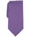 Perry Ellis Men's Mackin Geo-pattern Tie In Magenta