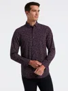 Perry Ellis Men's Micro Floral Print Slim Fit Shirt