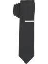 Perry Ellis Men's Garratte Micro Slim Tie In Black