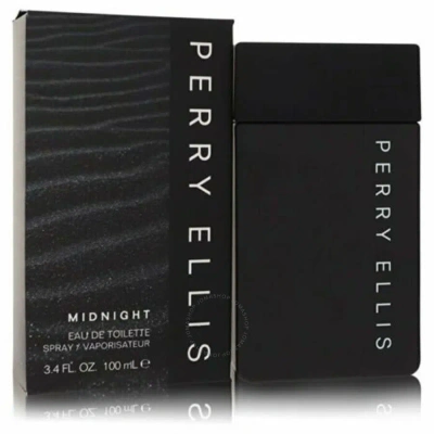 Perry Ellis Men's Midnight Edt Spray 3.4 oz Fragrances 844061014190 In N/a