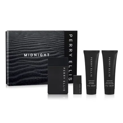 Perry Ellis Men's Midnight Gift Set Fragrances 844061014237