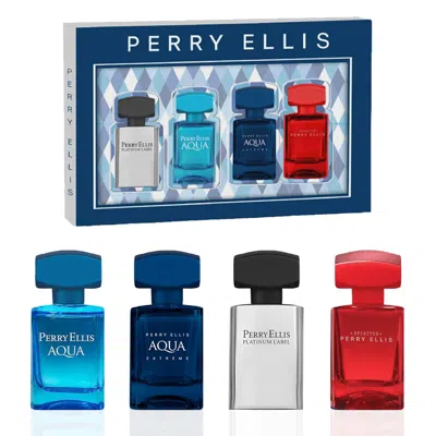 Perry Ellis Men's Mini Set Gift Set Fragrances 844061016811 In Multi