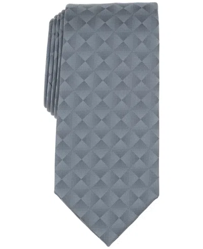 Perry Ellis Men's Molen Solid Tie In Charcoal