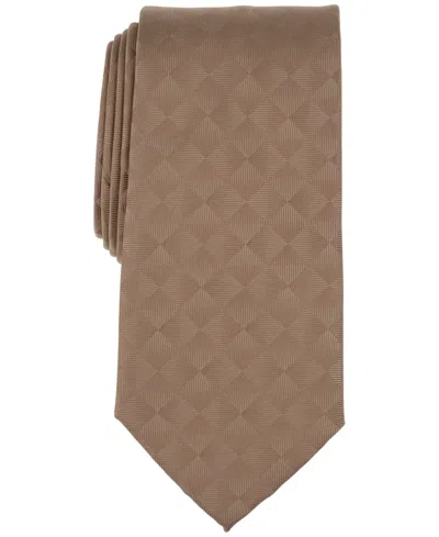 Perry Ellis Men's Molen Solid Tie In Taupe