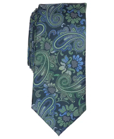 Perry Ellis Men's Moreno Paisley Tie In Blue