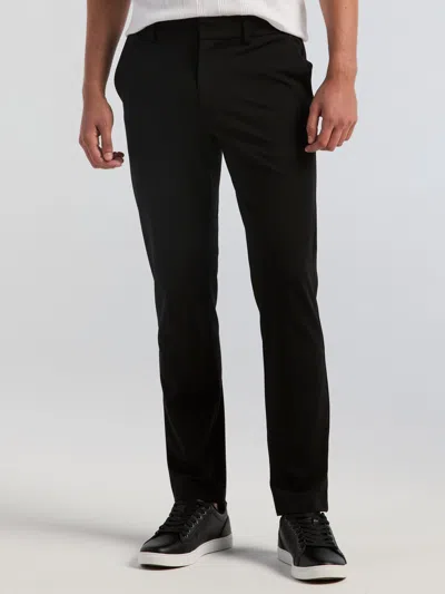 Perry Ellis Men's Murphy Slim Fit Drawstring Knit Chino Pants In Black