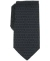Perry Ellis Men's Naylon Dot Tie In Black