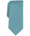 Perry Ellis Men's Oren Geo-pattern Tie In Turquoise
