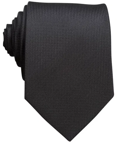 Perry Ellis Men's Oxford Solid Tie In Black