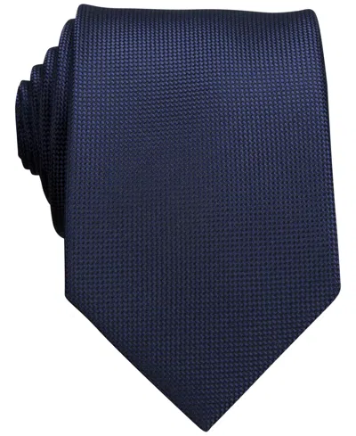 Perry Ellis Men's Oxford Solid Tie In Blue