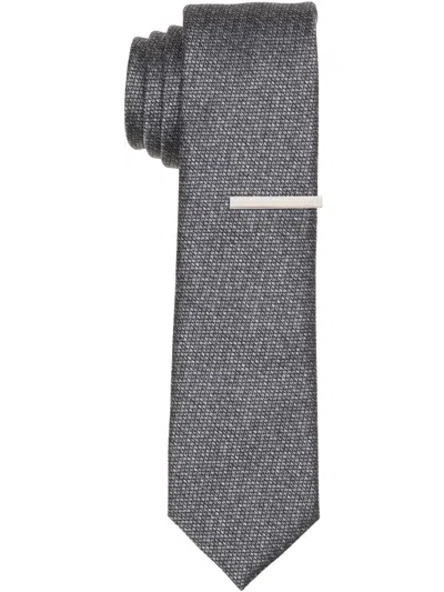 Perry Ellis Men's Parker Abstract Slim Tie In Black