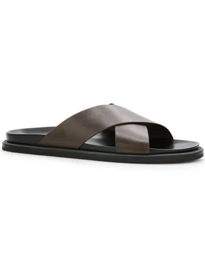 Perry Ellis Men's Parker Slide Sandal In Brown