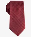 Perry Ellis Men's Pearce Plaid Tie In Magenta